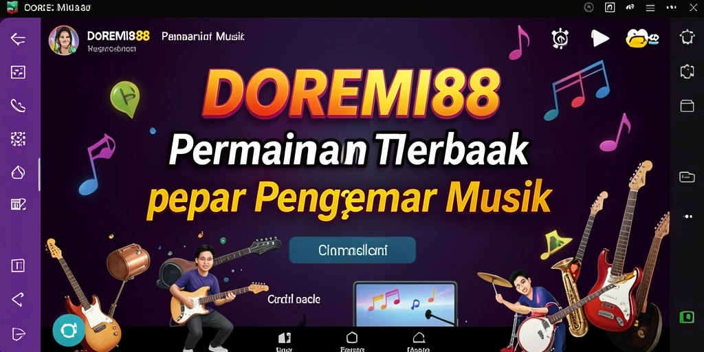 Tampilan gameplay DOREMI88 dengan antarmuka yang menarik dan interaktif.