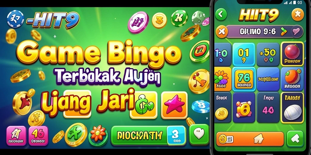 Tampilan gameplay Bingo yang seru dan mengasyikkan di HIT9.