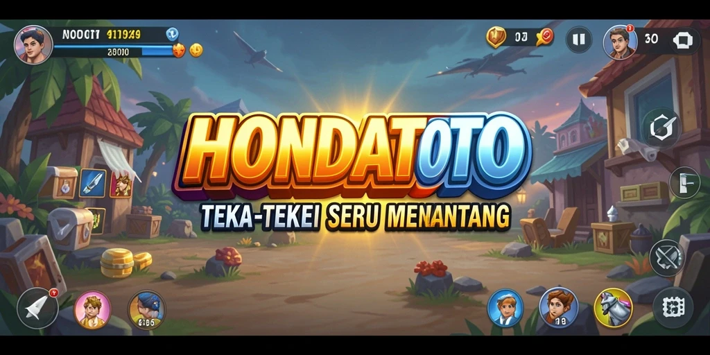 Tampilan gameplay HONDATOTO yang menantang dan seru.