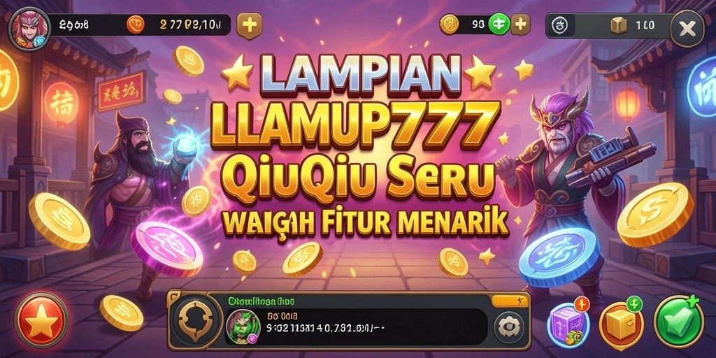 Tampilan gameplay QiuQiu yang menarik di LAMPU777.