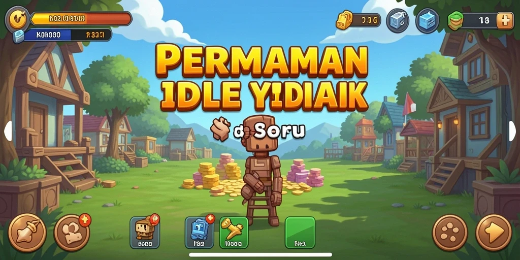 Tampilan gameplay N32 yang menarik dan interaktif dalam genre Idle.